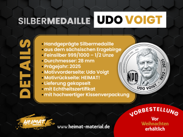 Silbermedaille UDO VOIGT